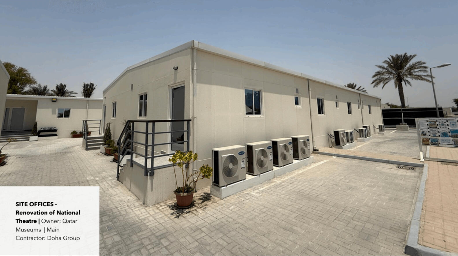 Qatar Museums Modular Site Office